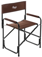 Kreslo PREMIER direktorskoe (truba d22) (T-PR-DC-95100-BN) korichnevyj