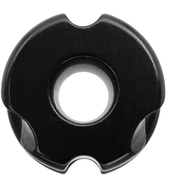 Pip-sajt alyuminievyj 1-8 (3,2mm) CHernyj3