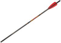 Strela arbaletnaya karbonovaya Centershot Bolt 22, operenie Q2i Fusion X-2 3, latunnyj insert