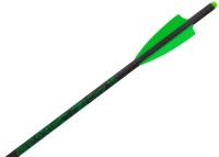 Strela arbaletnaya karbonovaya Centershot Toxic Carbon 16 Half Moon Nock