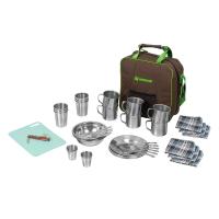 nabor-dlya-piknika-nisus-picnic-na-6-person-korichnevyj 1