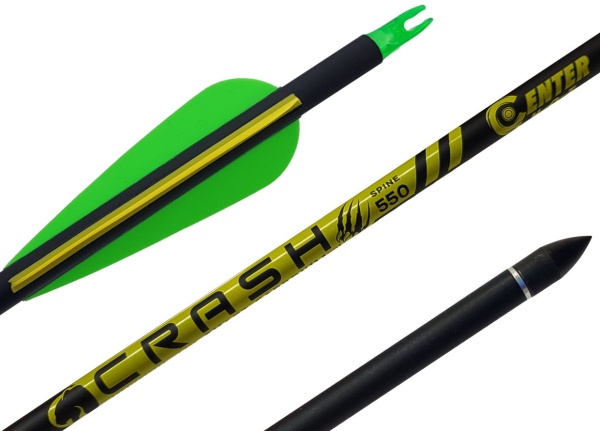 Strela luchnaya miks karbon Centershot Crash 550 operenie Parabolic 32