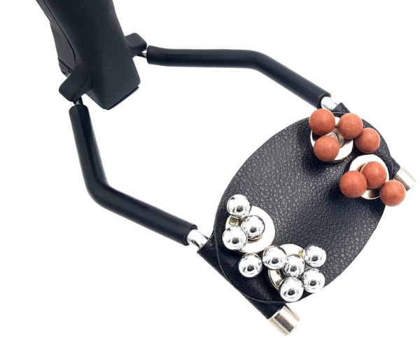 Rogatka Centershot s komplektom dlya boufishinga chernaya5