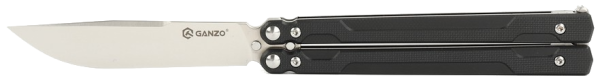 Nozh-babochka turisticheskij Ganzo G766-BK, chernyj2