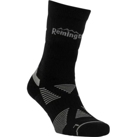 noski-remington-wool-mid-socks-black 2
