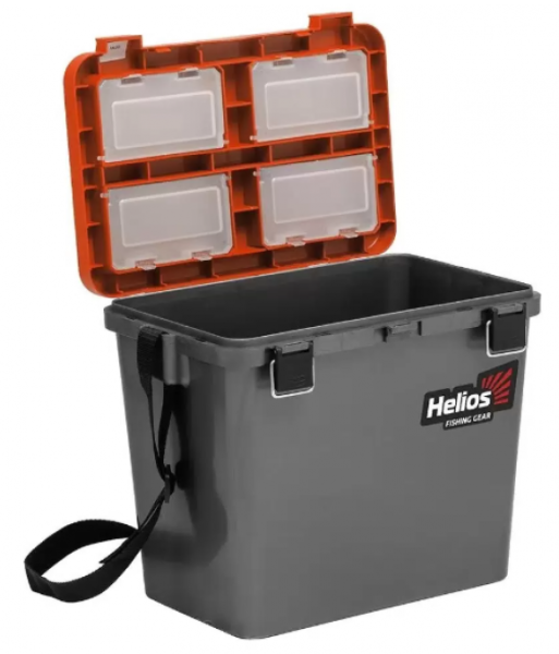 YAshchik zimnij Helios 19l seryj-oranzhevyj odnosekcionnyj 3