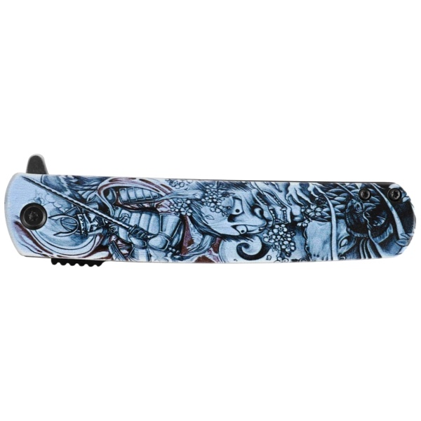 nozh-ckladnoj-turisticheskij-ganzo-g626-gs-seryj-samuraj 3