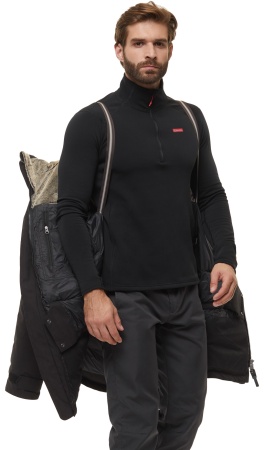 Kurtka Bask TAIMYR V3 puh, chernyj4