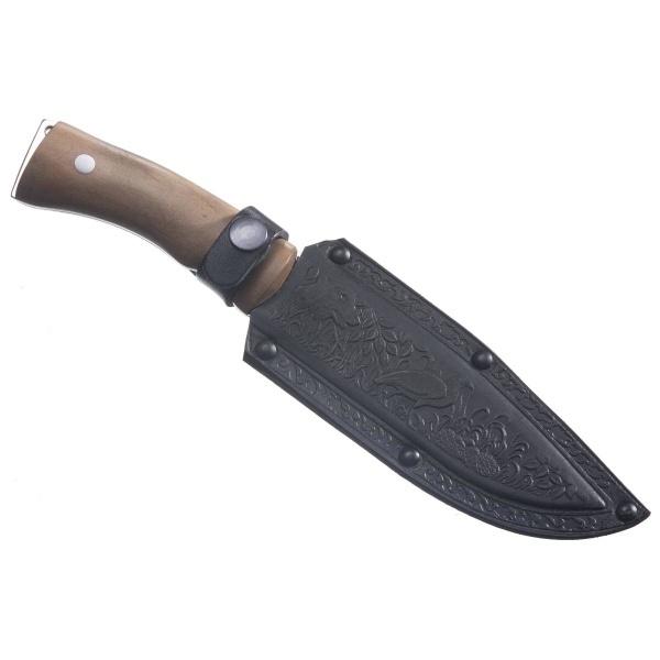 nozh-pp-kizlyar-strepet-2-aus-8-polirovannyj-derevo 2