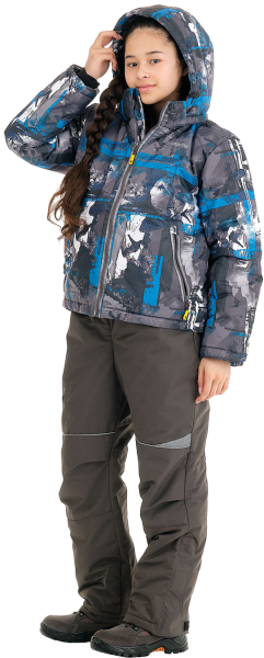 Kurtka Maugli Megapolis (taslan dobbi, sinij) detskij2