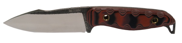 nozh-vingrad-knives-vetlan-h12mf-stounvosh-mikarta-krasno-chernyj-abs-plastik-chernyj 2