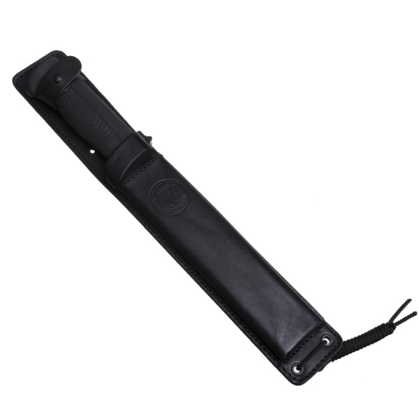 nozh-pp-kizlyar-samur-aus-8-polirovannyj-ehlastron-chernyj 2