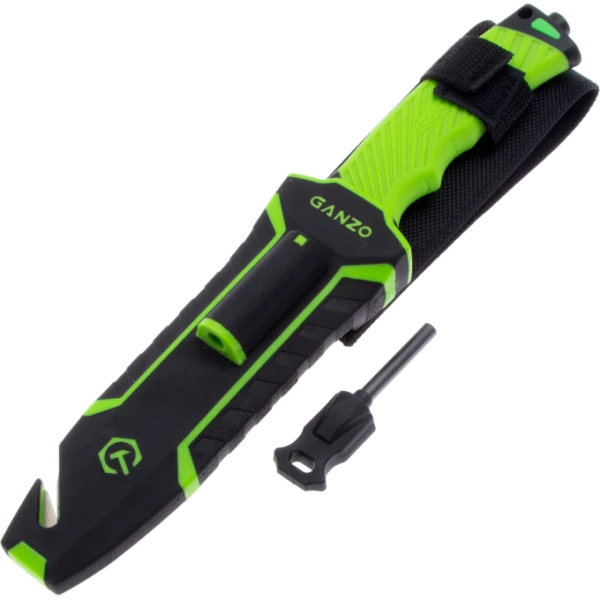 Nozh turisticheskij Ganzo G8012V2-LG s parakordom4