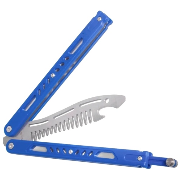 nozh-babochka-sanrenmu-503x-pl-trenirovochnyj-s-rascheskoj-sinij 2