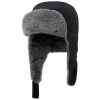shapka-ushanka-sivera-omek-chernyj 1