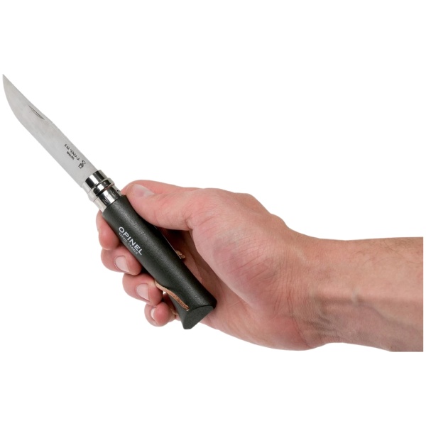 nozh-opinel-trekking-8-nerzhaveyushchaya-stal-chernyj 5