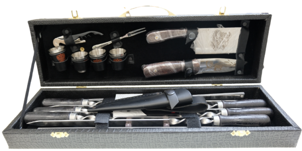 SHashlychnyj nabor №10 Kizlyar (chernyj) kozha4