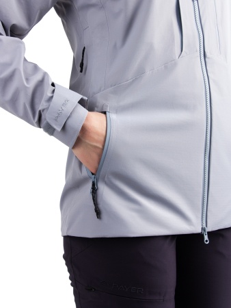 kurtka-payer-mira-zhenskaya-membrannaya-svetlyj-grafit 5