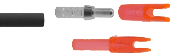 Strela luchnaya karbonovaya Centershot Flash 600 operenie Shield 24