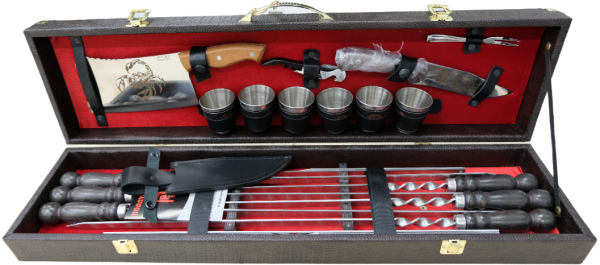 SHashlychnyj nabor №2 Kizlyar (korichnevyj) kozha3