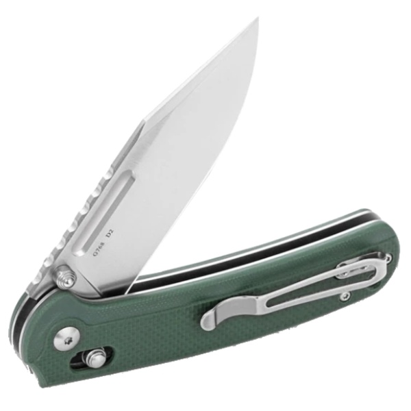nozh-skladnoj-turisticheskij-ganzo-g768-gb-zelenyj 2