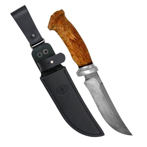 nozh-air-rosomaha-damask-zdi-1016-karelskaya-bereza-alyuminij 2